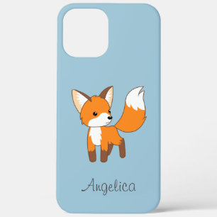 Niedlicher kleiner Fox auf blau Case-Mate iPhone Hülle