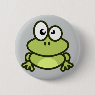 niedlicher kleiner Froschknopf Button
