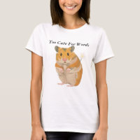 Niedlicher kleiner Hamster mit Blume