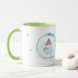 Niedlicher kleiner Hamster "Sehnsucht weniger lebe Tasse
