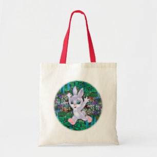 Niedlicher kleiner Hase Tragetasche