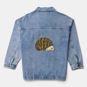 niedlicher kleiner Igel Jeansjacke