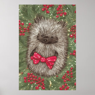 Niedlicher kleiner Igel Poster