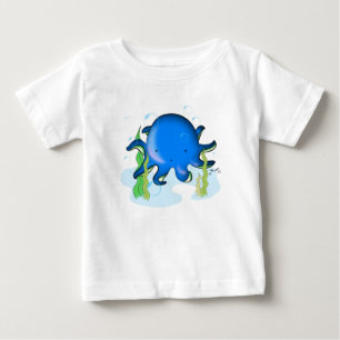 Niedlicher kleiner Kraken-T - Shirt