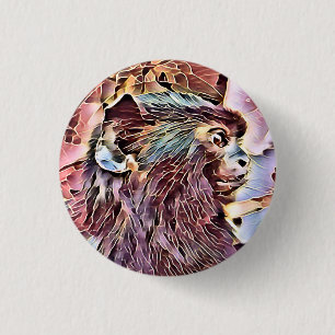 NIEDLICHER KLEINER MONKEY BUTTON