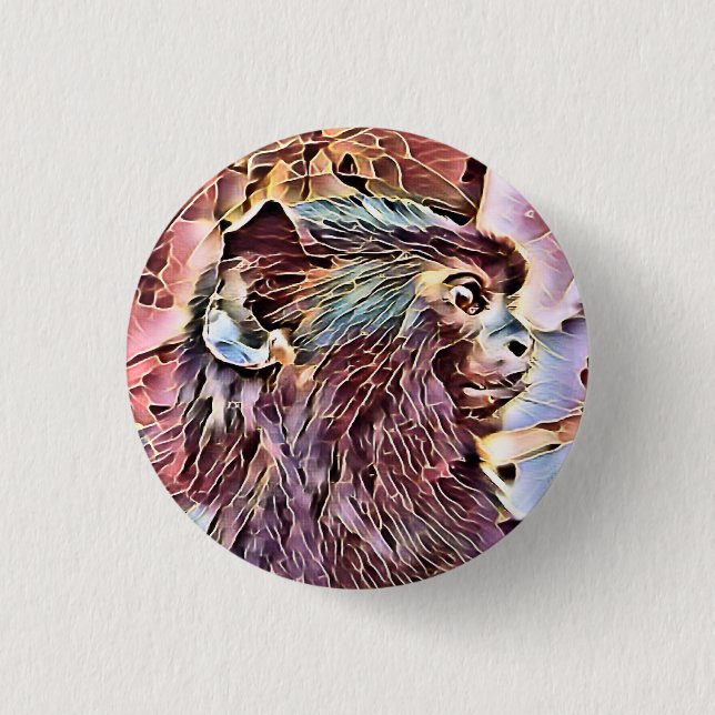 NIEDLICHER KLEINER MONKEY BUTTON (Vorderseite)