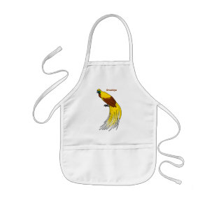 Niedlicher kleiner Paradiesvogel Kinderschürze