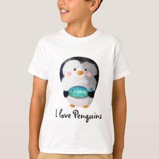 Niedlicher kleiner Penguin T-Shirt