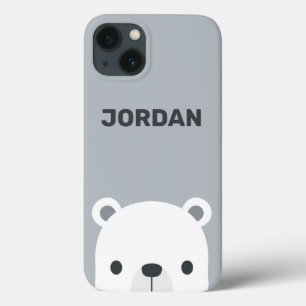 Niedlicher kleiner Polarbär mit Personalisiertem N Case-Mate iPhone Hülle