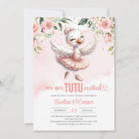 Niedlicher kleiner Schwan mit Tutu-Kleid Gold Glit
