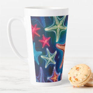 Niedlicher kleiner Seesterne Milchtasse
