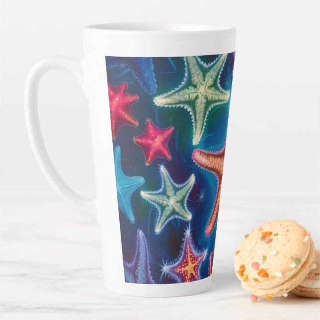 Niedlicher kleiner Seesterne Milchtasse (Beispiel)