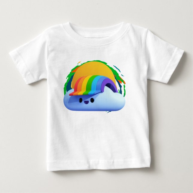 Niedlicher kleiner Sonnenschein 👶 ☀️ Baby T-shirt (Vorderseite)
