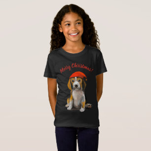 Niedlicher Kleiner Weihnachts-Beagle T - Shirt