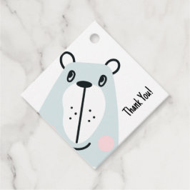 Niedlicher kleiner Witzbär Geschenkanhänger