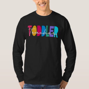 Niedlicher Kleinkindlehrer Kinderbetreuer Kinderbe T-Shirt