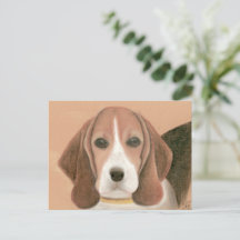 Niedlicher kluger Hund. Pastel