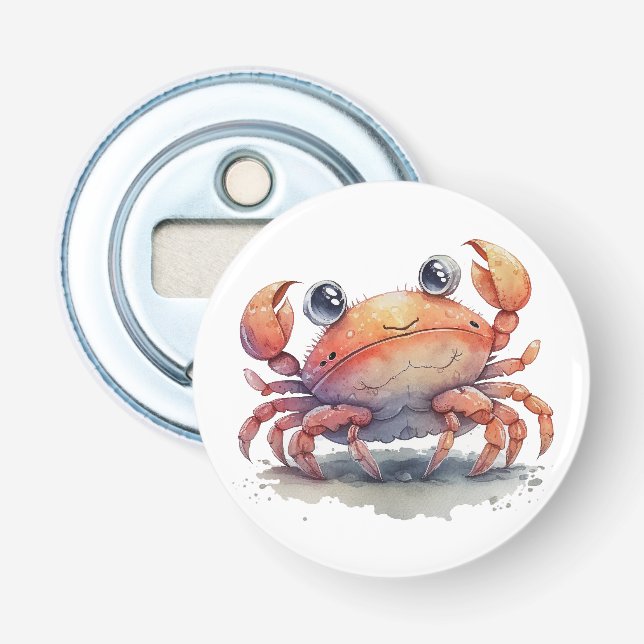 Niedlicher Knopf Flaschenöffner (Vorderseite)