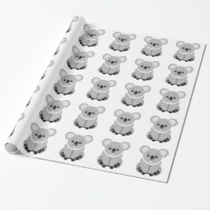 Niedlicher Koala-Bär Geschenkpapier
