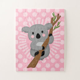 Niedlicher Koala Bär - Rosa Graue Girl
