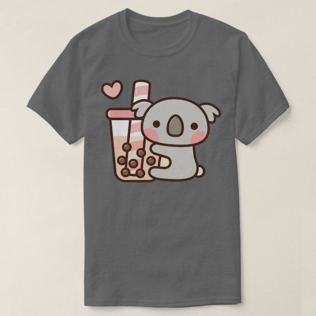 Niedlicher Koala-Bär und Bubble Tee (Design vorne)
