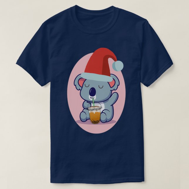 Niedlicher Koala-Bär und Bubble Tee 1 (Design vorne)