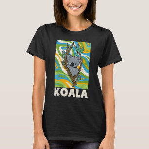 Niedlicher Koala Koala Biologe Australien 14 T-Shirt