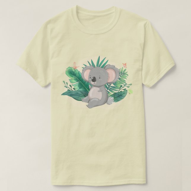 Niedlicher Koala T - Shirt (Design vorne)
