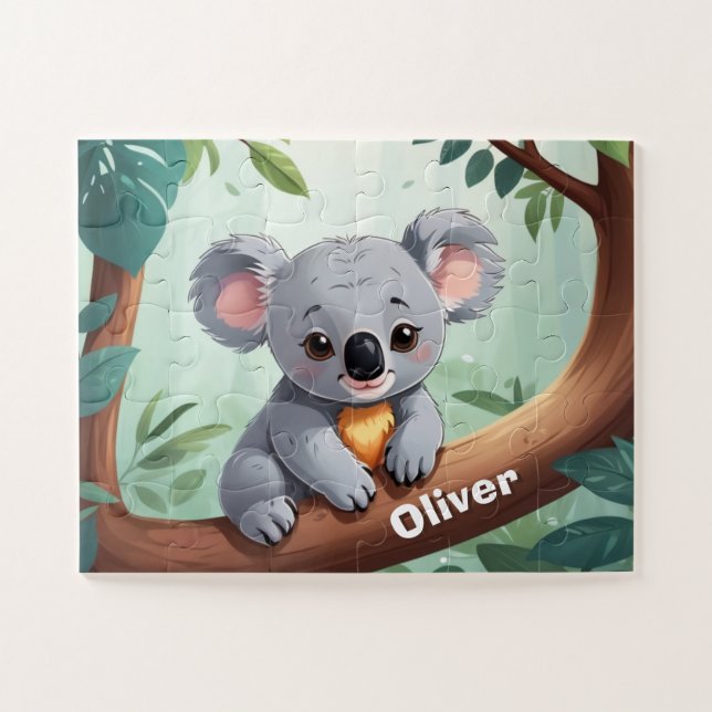 Niedlicher Koala-Wald (Horizontal)