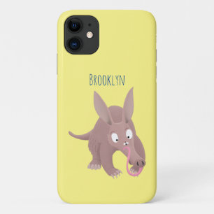 Niedlicher komischer Aardvark-Cartoon Case-Mate iPhone Hülle