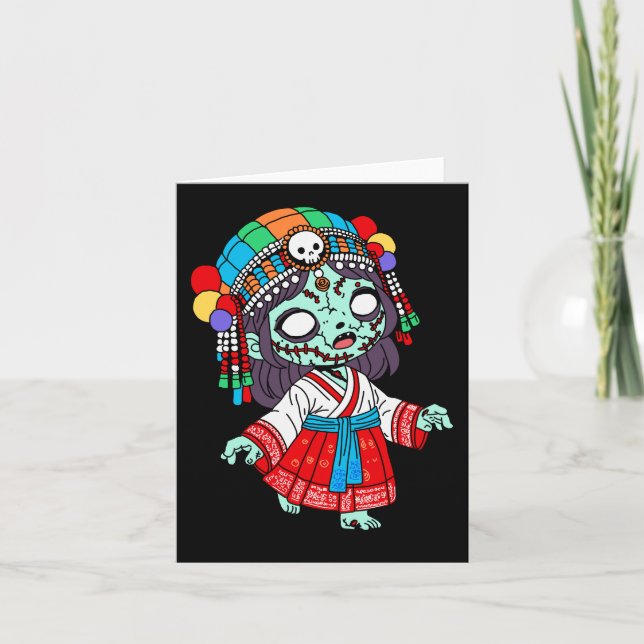 Niedlicher koreanischer Zombie (Vorderseite)