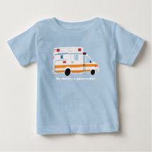 Niedlicher Krankenwagen-T - Shirt - Baby -