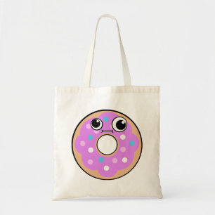 Niedlicher Krapfen Tragetasche