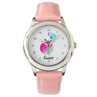 *~* Niedlicher Krebs Zodiac Funny Albern Pink