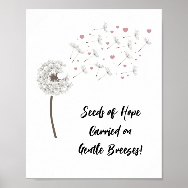 Niedlicher Kronleuchter Inspiration Zitat Blumenpo Poster (Vorne)