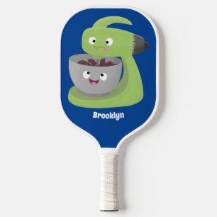 Niedlicher Kuchenmischer Cartoon Pickleball Schläger