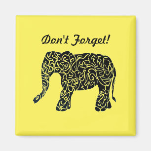 Niedlicher kundenspezifischer Elefant-Magnet Magnet