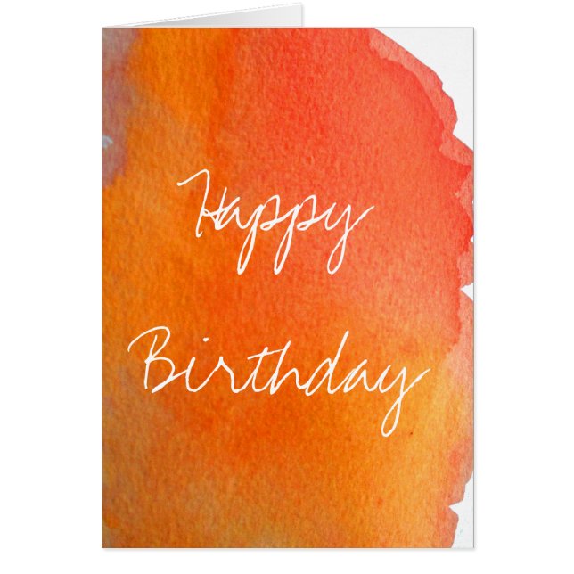 Niedlicher künstlerischer kreativer Geburtstag des (Vorne)
