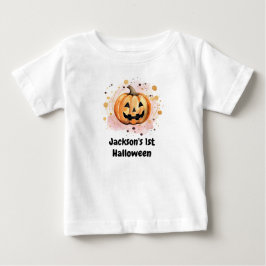Niedlicher Kürbis Halloween Baby T-shirt