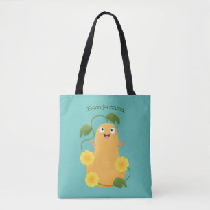 Niedlicher Kürbiskürbis Cartoon Tasche