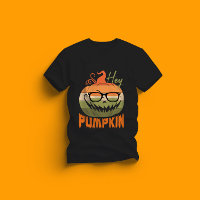 niedlicher Kürbiskürbis Halloween - hey Kürbisdesi