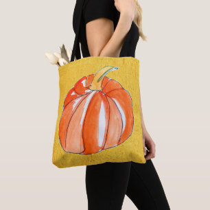 Niedlicher Kürbispflanzenherbst Tasche