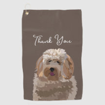 Niedlicher Labradoodle Hund Personalisiert