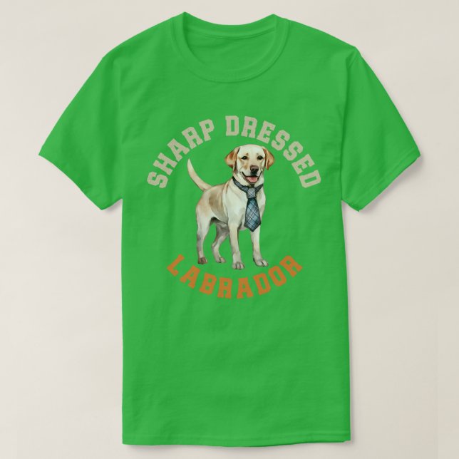 Niedlicher Labrador Hund T-Shirt (Design vorne)