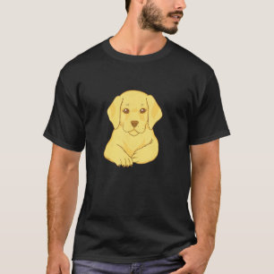 Niedlicher Labrador Hund Welpe T-Shirt