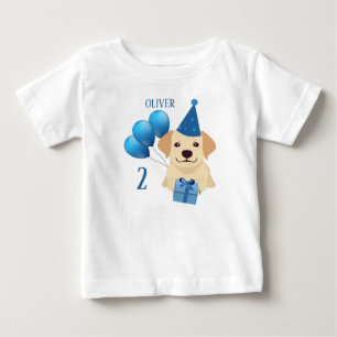 Niedlicher Labrador Retriever Birthday Boy T - Shi Baby T-shirt