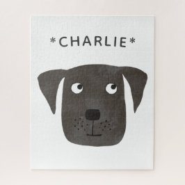 Niedlicher Labrador Retriever Dog Individuelle Nam