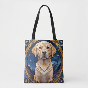 Niedlicher Labrador Retriever gestanzter Glass Nig Tasche