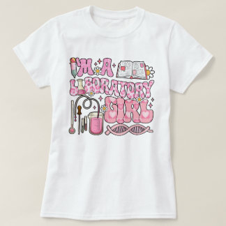 Niedlicher Labrador Woche ich bin ein Labormädchen T-Shirt