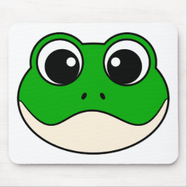 Niedlicher Lächelfrosch Mousepad